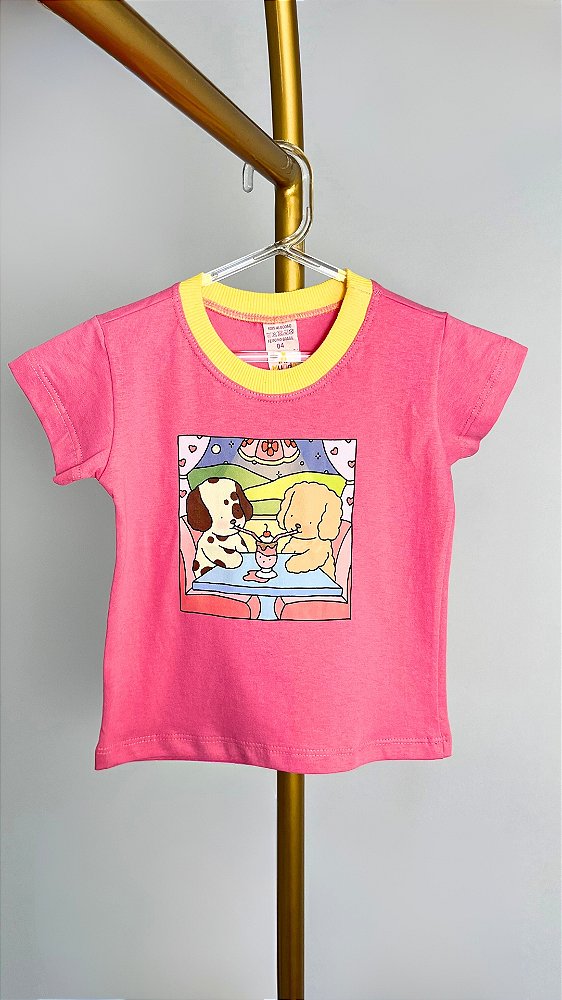 T-SHIRT TEEN - BOBBIE GOODS CORAÇÃO