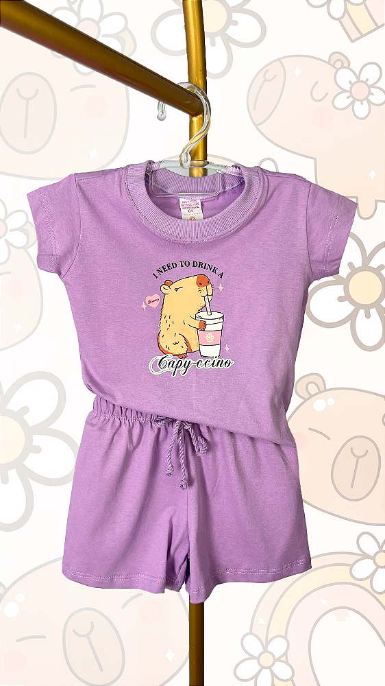 CONJUNTO BASICO TEEN - CAPIVARA⭐