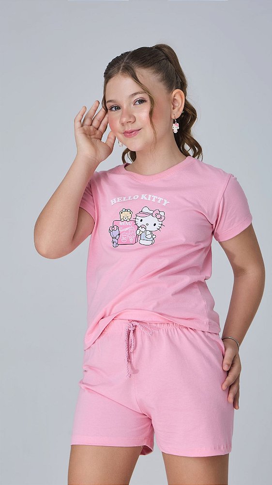 CONJUNTO BASICO HELLO KITTY⭐