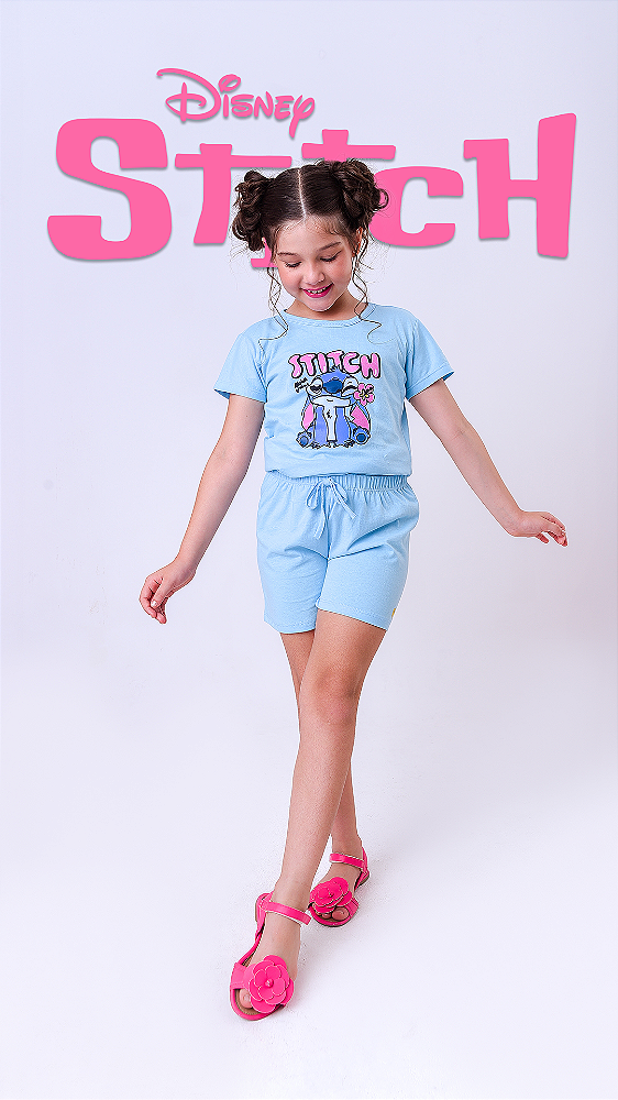 CONJUNTO BASICO TEEN - STITCH⭐