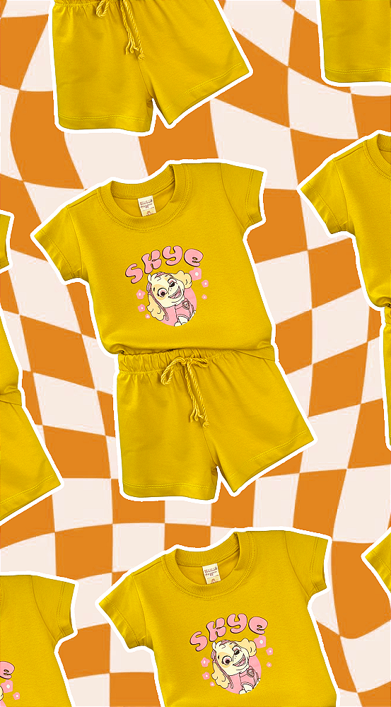 CONJUNTO ALGODÃO TEEN - SKYE