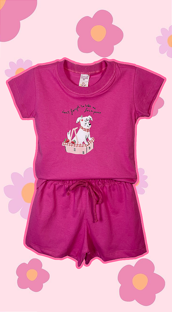 CONJUNTO ALGODÃO DOG