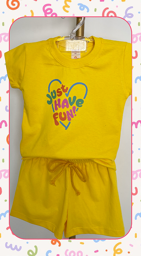 CONJUNTO ALGODÃO TEEN - JUST HAVE