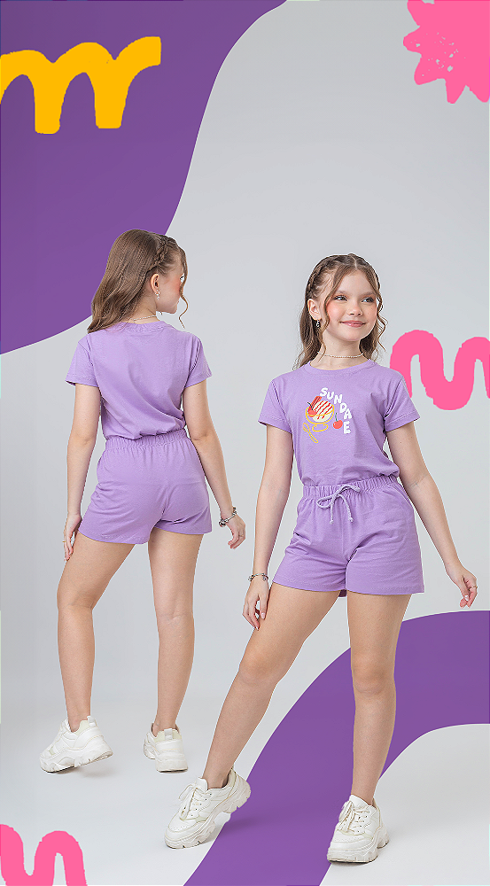 CONJUNTO ALGODÃO SUNDAE