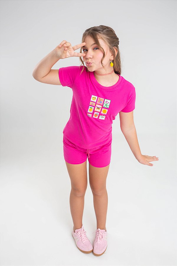 CONJUNTO ALGODÃO TEEN - SMILE