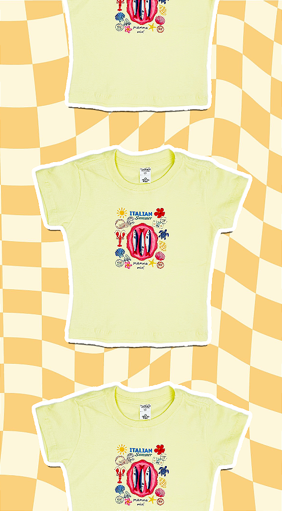 T-SHIRT TEEN - SARDINHAS