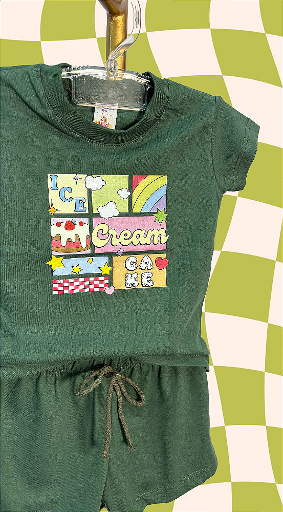 CONJUNTO BASICO TEEN - ICE CREAM