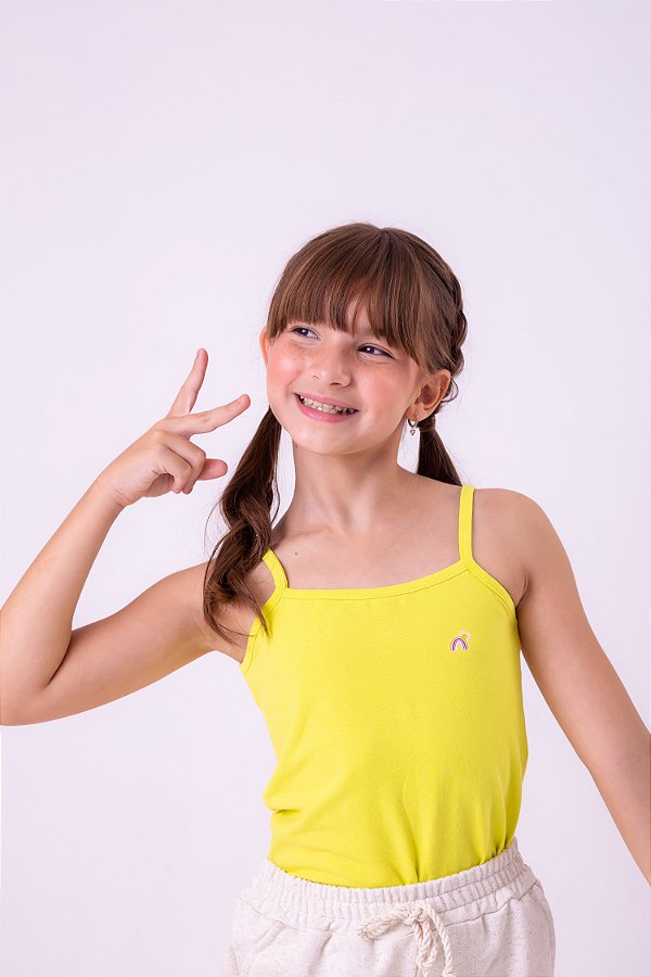 CAMISETA TEEN - ALÇA COTTON