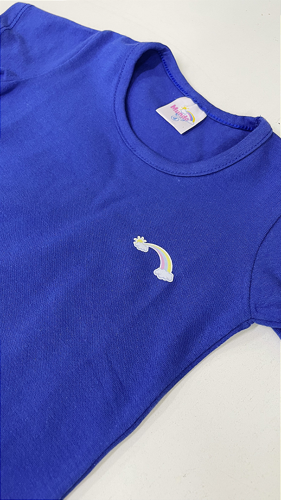 CAMISETA TEEN - MANGA COTTON