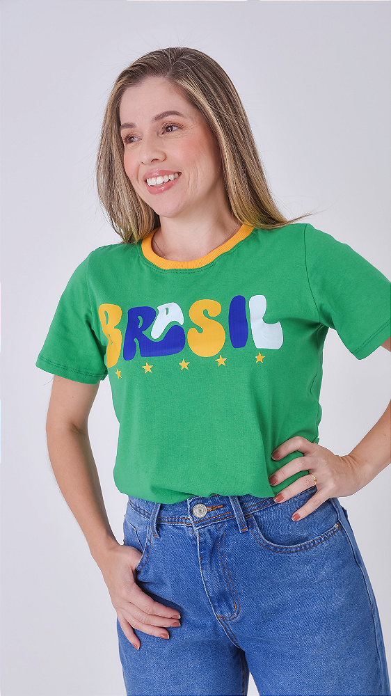 T-SHIRT ADULTA BRASIL