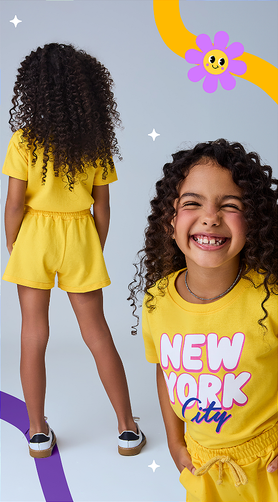 CONJUNTO MOLETINHO TEEN - NEW YORK