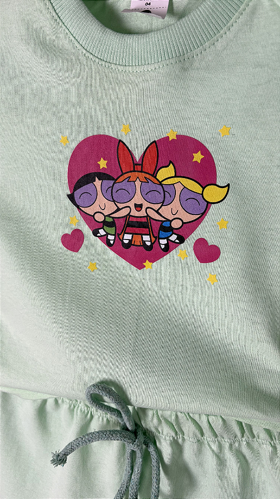 CONJUNTO BASICO TEEN - MENINAS SUPER PODEROSAS