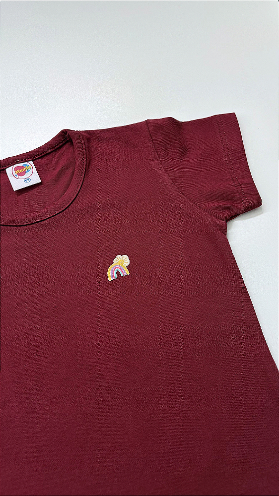 CAMISETA TEEN - MANGA COTTON
