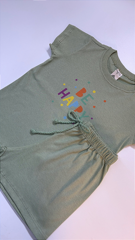 CONJUNTO BASICO TEEN - BE HAPPY