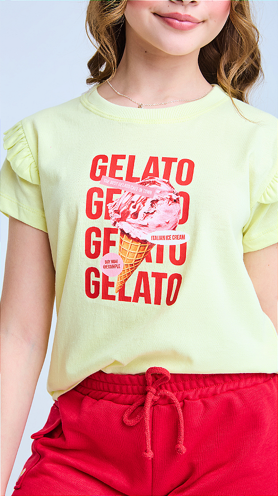 CONJUNTO CARGO TEEN - GELATO