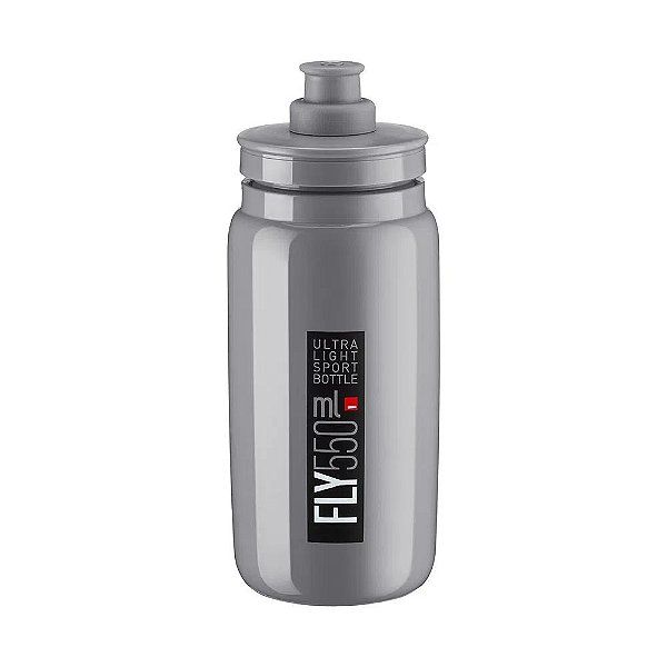 GARRAFA PLASTICO FLY 550ML CINZA