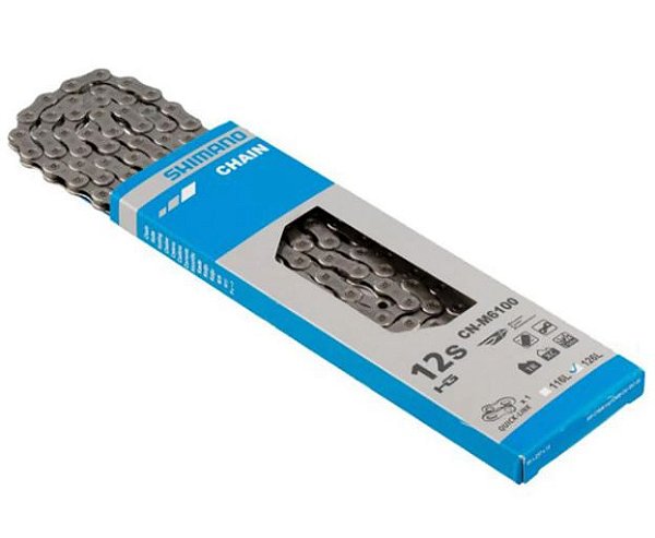 CORRENTE SHIMANO CN-M6100 126L 12V COM QUICK LINK