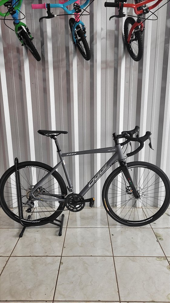 BICICLETA OGGI VELLOCE CLARIS ED LTD 16V GRAF/CINZA/AMAR 2024