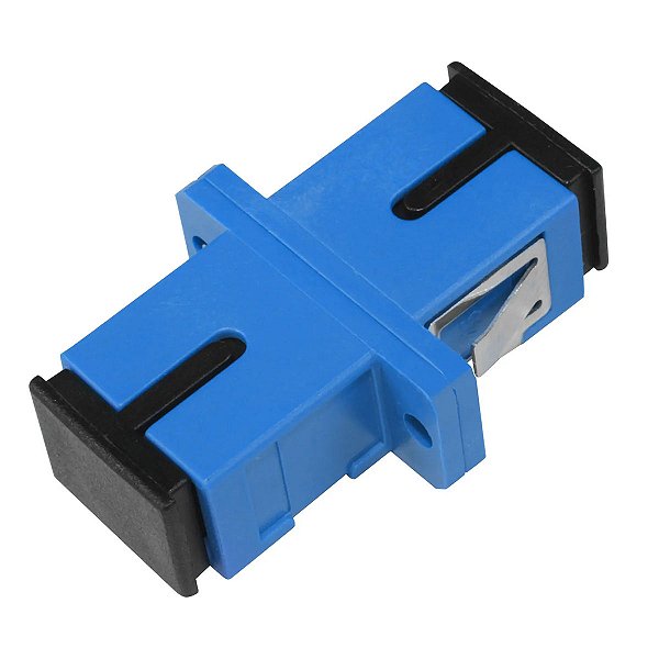 Aclopador Passante Emenda Fibra SC/UPC (Azul)
