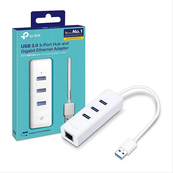 HUB Usb 3.0 de 03 Portas Tp-Link UE330