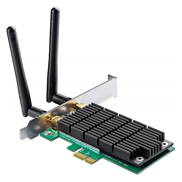 Placa de Rede Pci-Express Wireless Tp-Link Archer T4E AC1200 Dual Band
