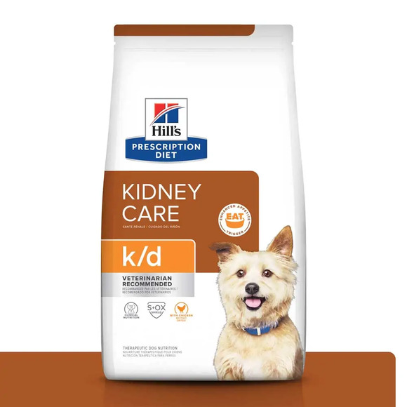 Ração Hills Prescription Diet K/D Cães Adultos Cuidado Renal 3,8 kg