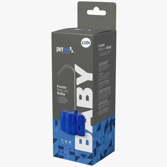 Torneira Pet Fonte Água Petlon Baby Cães E Gatos Branco 110 V