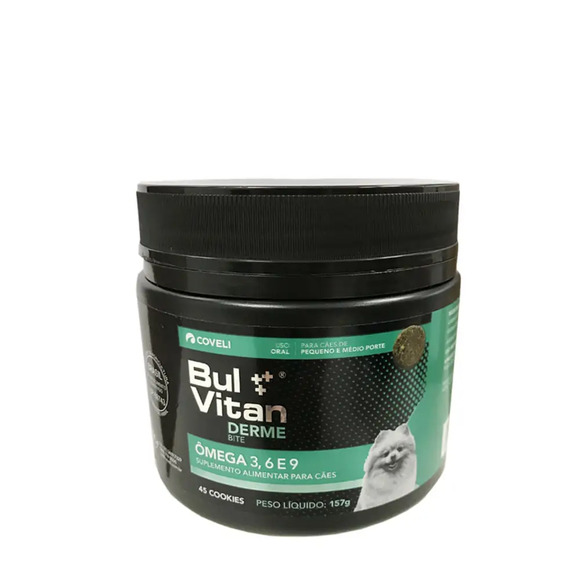 Suplemento para Cães Bulvitan Derme Bite Coveli 157 g