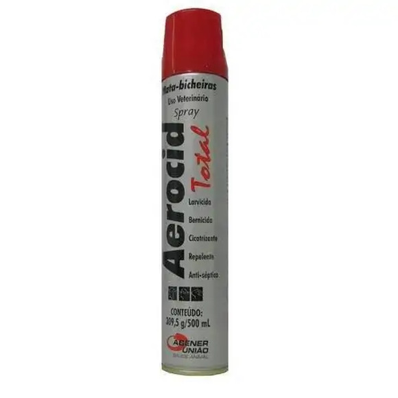 Mata Bicheira Aerocid Prata 500ml