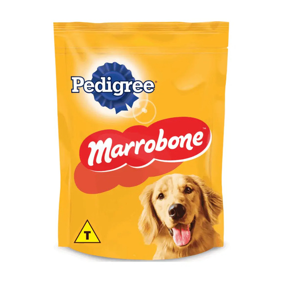 Biscoito Pedigree para Cães Adultos Marrobone Carne 500 g
