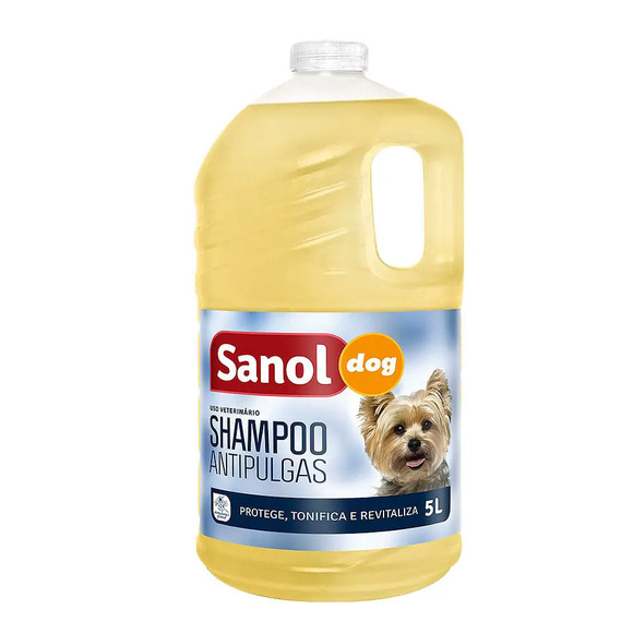 Shampoo Antipulgas Sanol 5 L