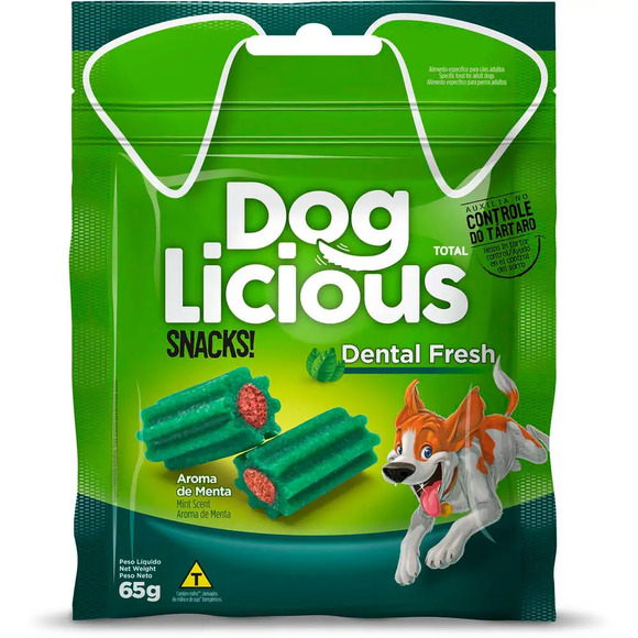 Petisco DogLicious Snacks Dental Fresh 65 g