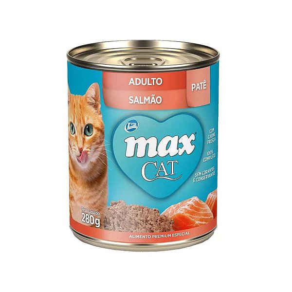 Max Cat Wet Adulto Salmao 280g *