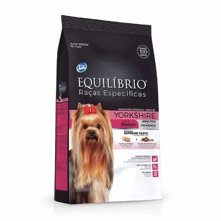 Equilibrio Raca Esp. Yorkshire Adulto Frango 2kg