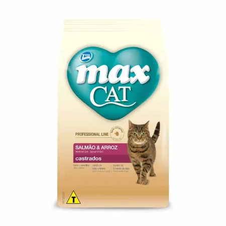 Max Cat P. Line Castrados Salmao 1kg *