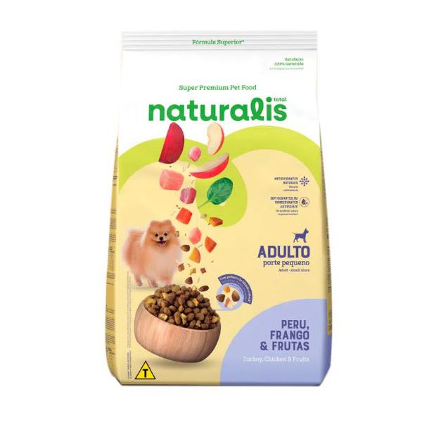 Naturalis Sp Caes Fgo, Peru E Frutas Adulto Rp 2,5kg