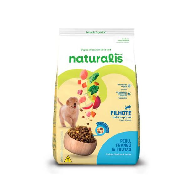 Naturalis Sp Caes Fgo Peru E Frutas Filhote Rp 2,5kg