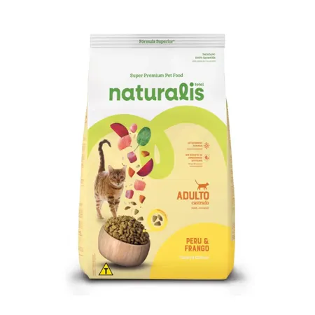 Naturalis Sp Gato Castrados Frango E Peru 7,5 Kg