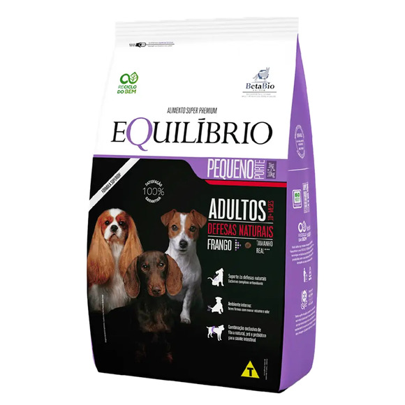 Equilibrio Caes Porte Peq Ad Frango 1kg