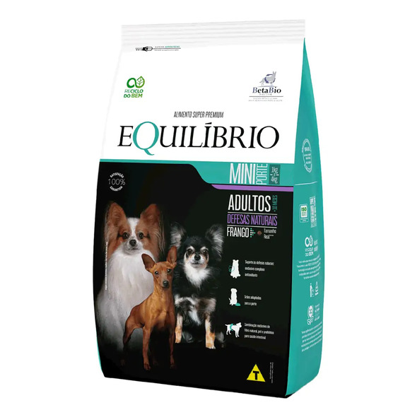 Equilibrio Caes Porte Mini Ad Fgo 2,5kg