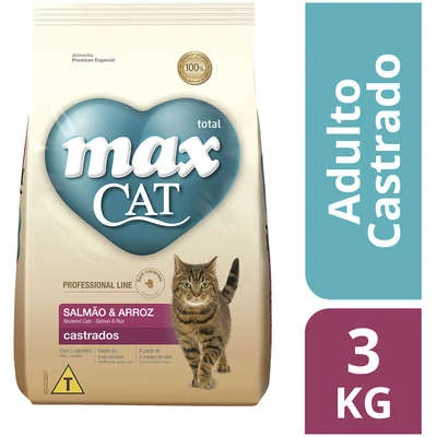 Max Cat Castrado Salmao 1kg *