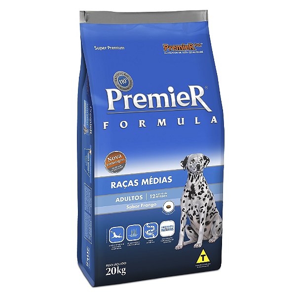 Premier Racas Medias Adulto 20 Kg