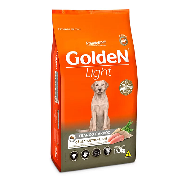 Golden Caes Adulto Formula Light 15 Kg