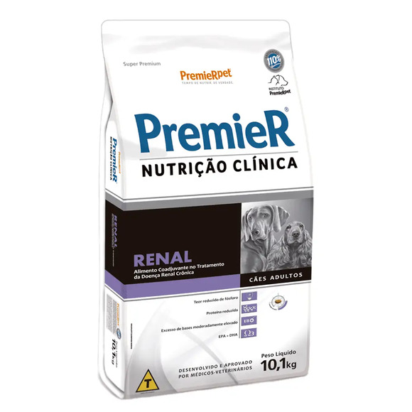 Ração Premier Nutrição Clínica Renal Cães Adultos 10,1 kg
