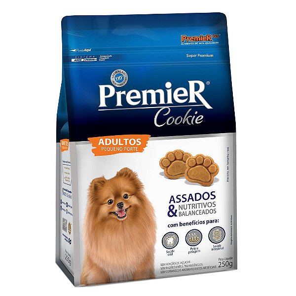 Premier Cookie Ad. Racas Peq 250g