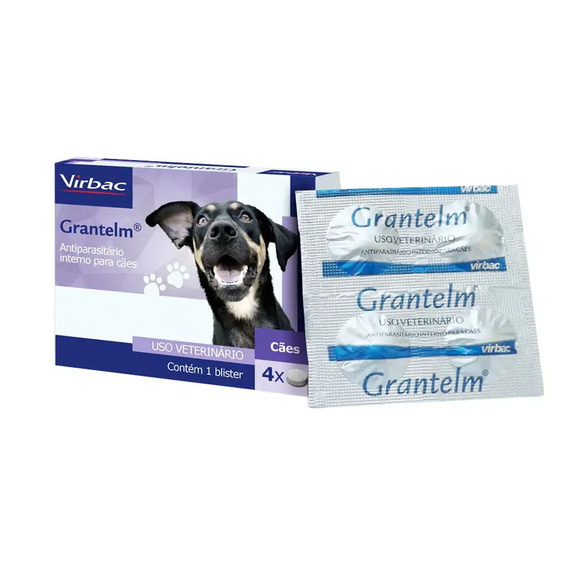 Antiparasitário Grantelm 4 comprimidos