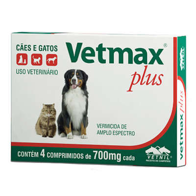 Vetmax Plus 4 Comprimidos