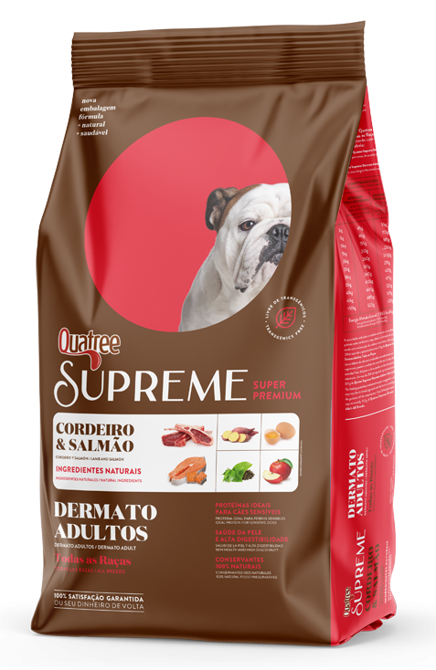 Quatree Supreme Adulto Dermato 15 kg