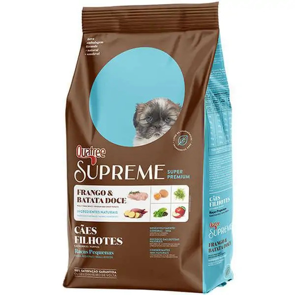Ração Seca Quatree Frango/Batata Raças Pequenas 10,1 kg
