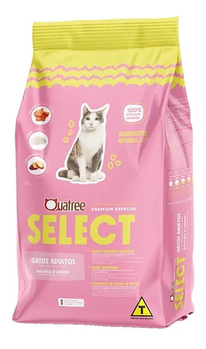 Quatree Select Gatos Adultos 3 Kg